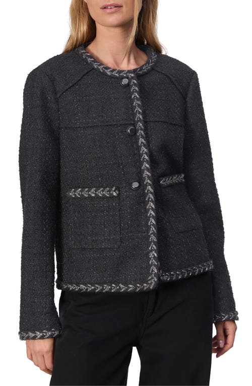 Rag & Bone Tweed Mirabelle Jacket In Black