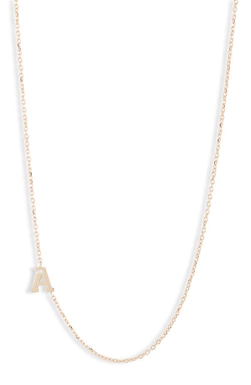 Anzie Diamond Initial Necklace at Nordstrom