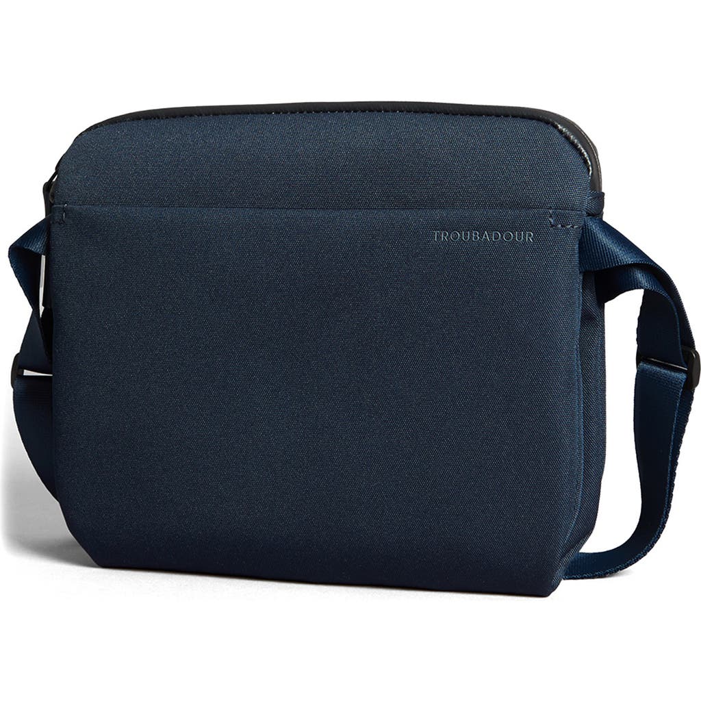 Troubadour Recycled Polyester Messenger Bag In Navy