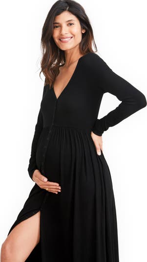The Softest Rib Nursing Dress  HATCH Collection at CARRY – Carry Maternity  Canada