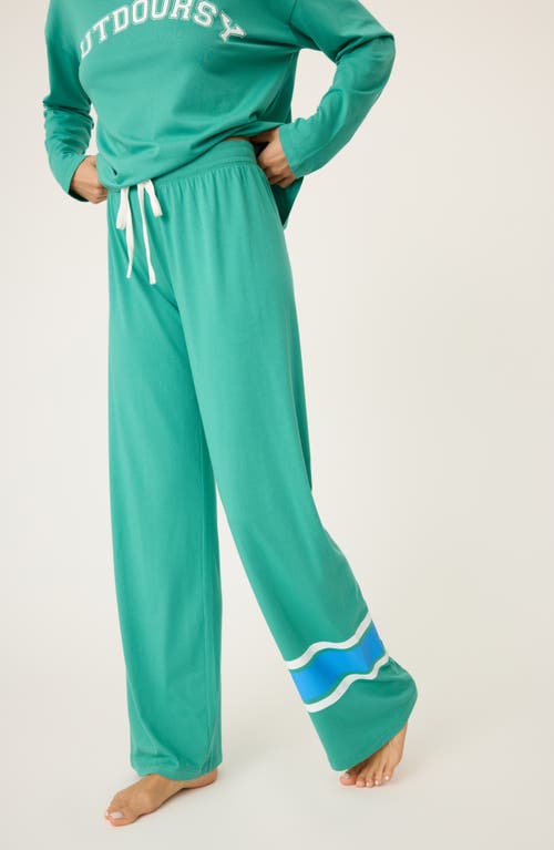 PJ SALVAGE PJ SALVAGE COTTON & MODAL PAJAMAS 
