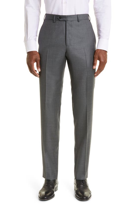 Shop Emporio Armani G-line Wool Suit In Grey