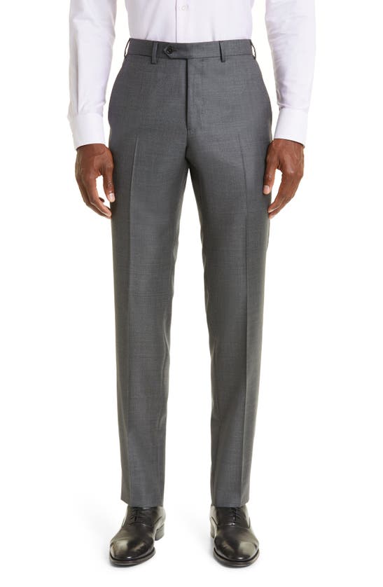 Emporio Armani G-line Wool Suit In Grey