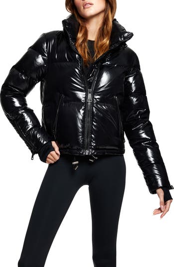 Sam. Women's Marni Puffer Jacket - Black - Size M - Jet