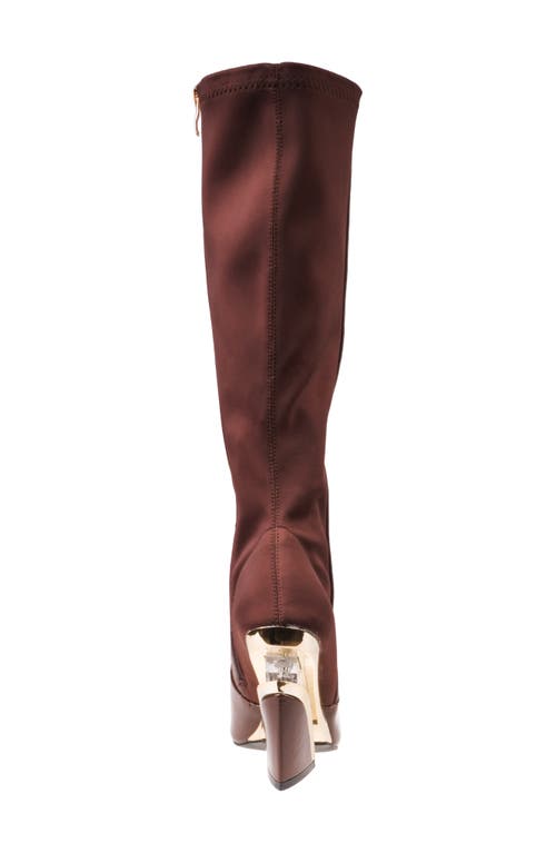 Ninety Union Villa Wedge Boot In Brown