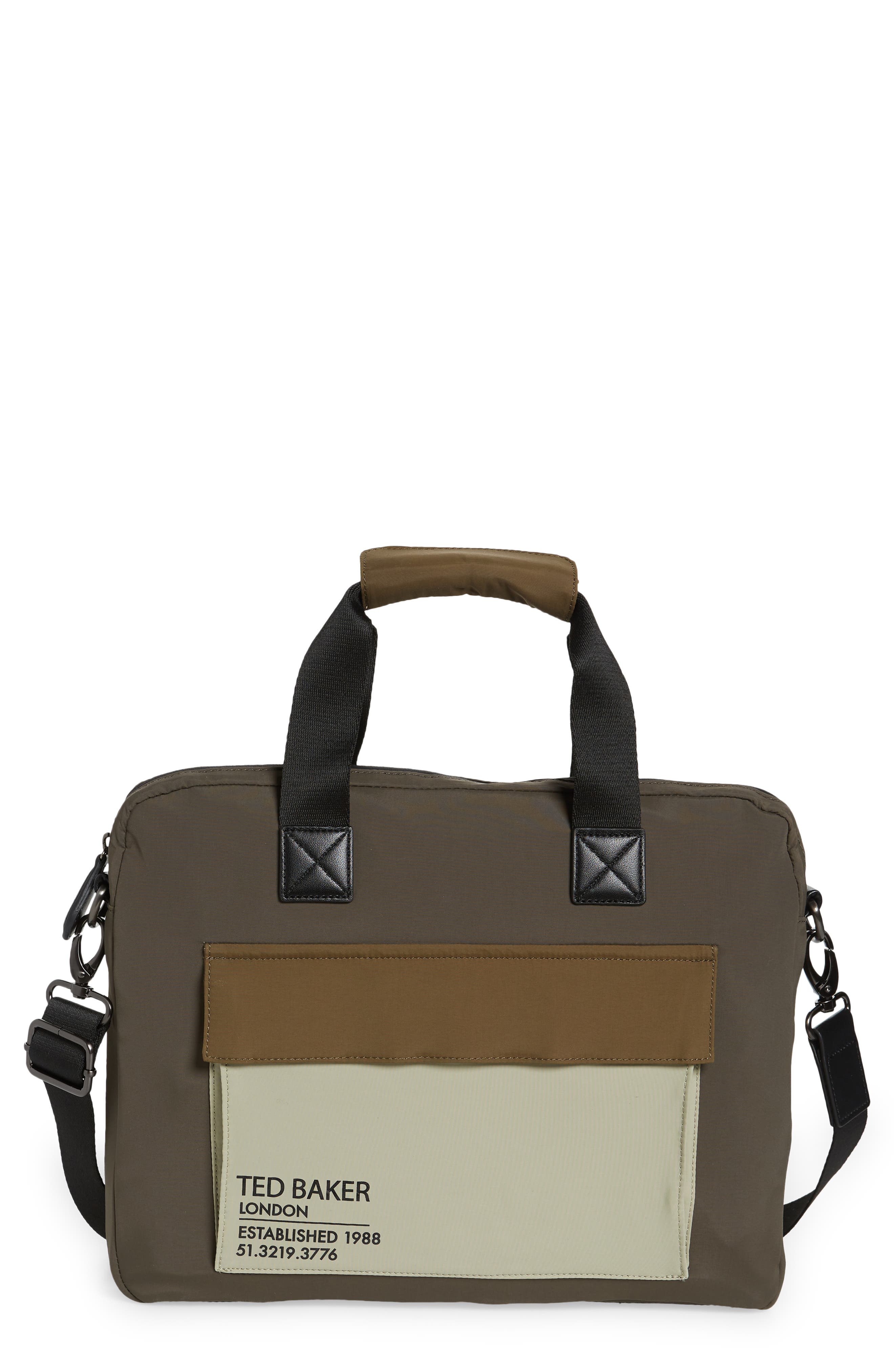 ted baker backpack grey