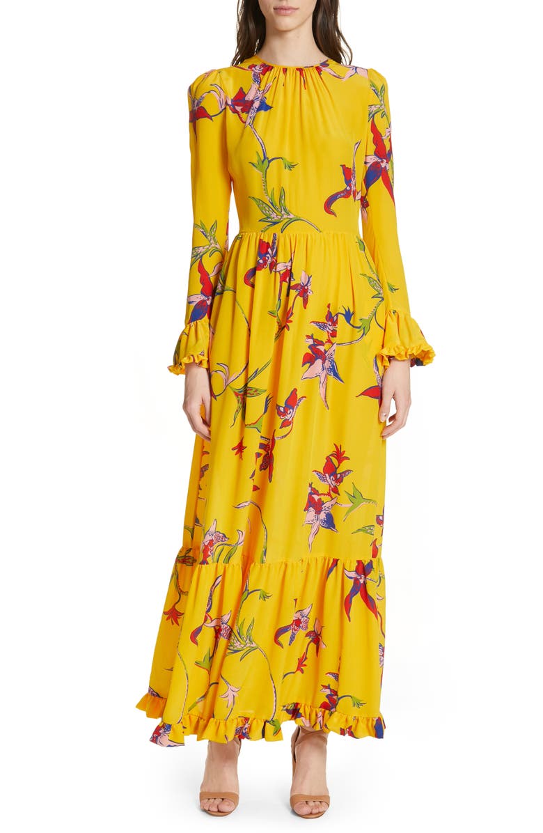 La DoubleJ Summer Visconti Print Maxi Dress | Nordstrom