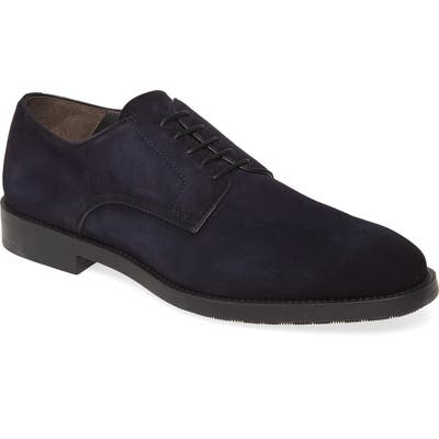 To Boot New York Atkins Plain Toe Derby- Blue