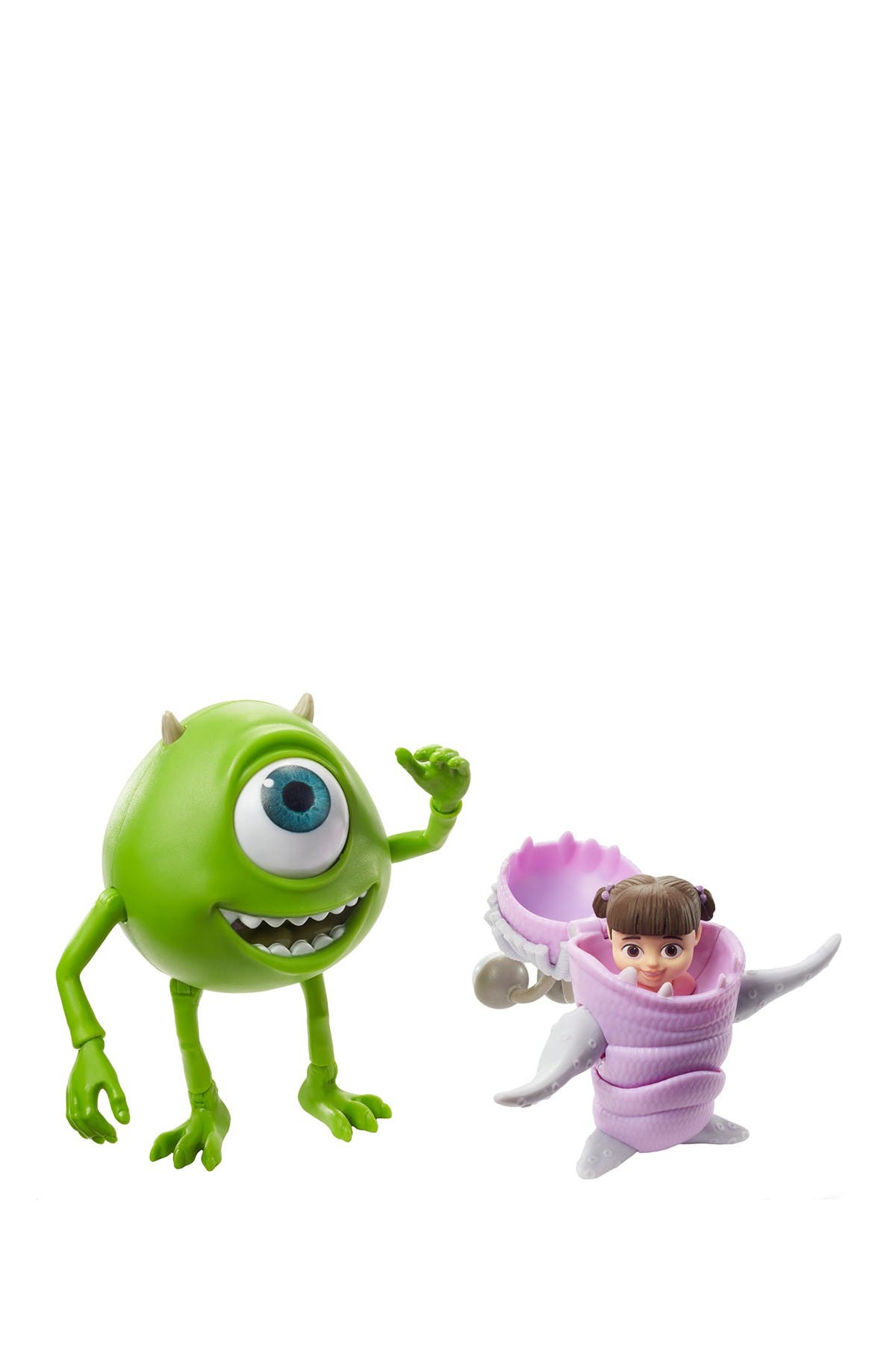 Mattel | Disney Pixar Monsters, Inc. Mike Wazowski & Boo Figurine ...