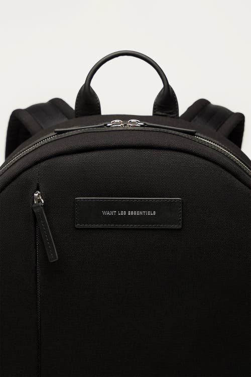 Want Les Essentiels De La Vie Kastrup Canvas Backpack In Black