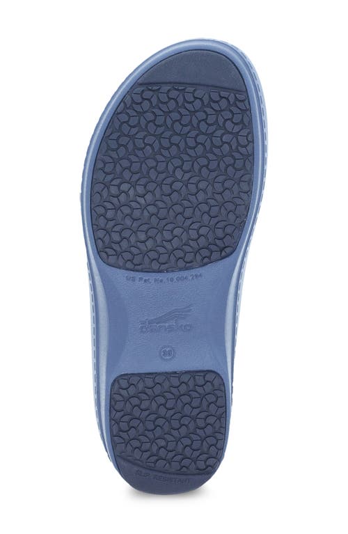 Dansko Kaci Clog In Blue Molded