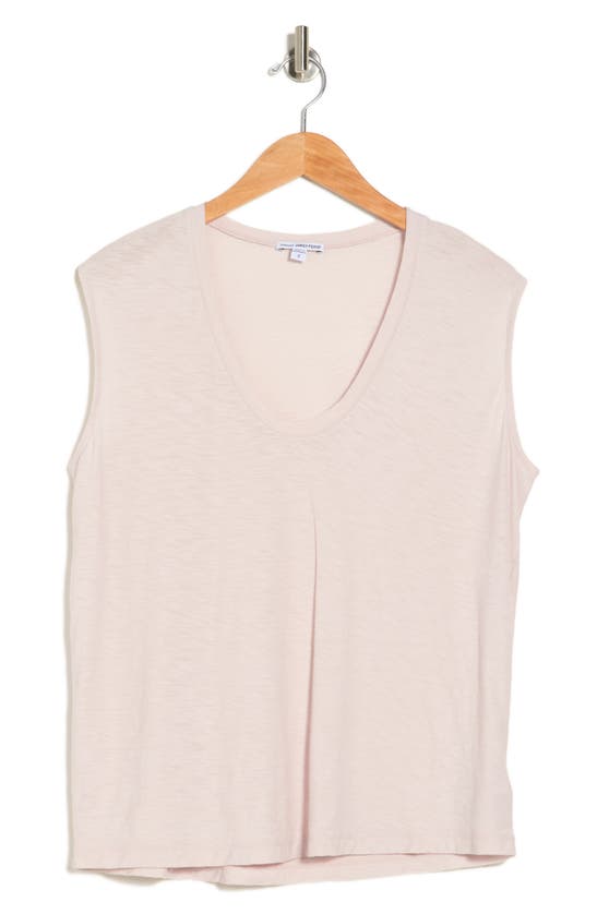 JAMES PERSE SHEER SCOOP NECK TANK TOP