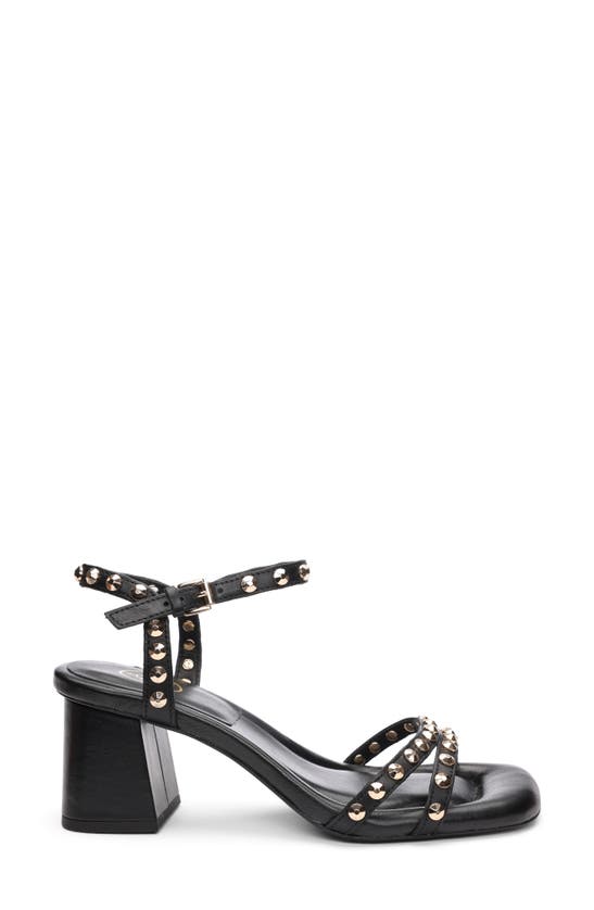 Shop Ash Jody Ankle Strap Sandal In Black