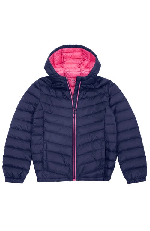 Rokka&rolla Kids' Ultra Light Packable Down Jacket In Navy