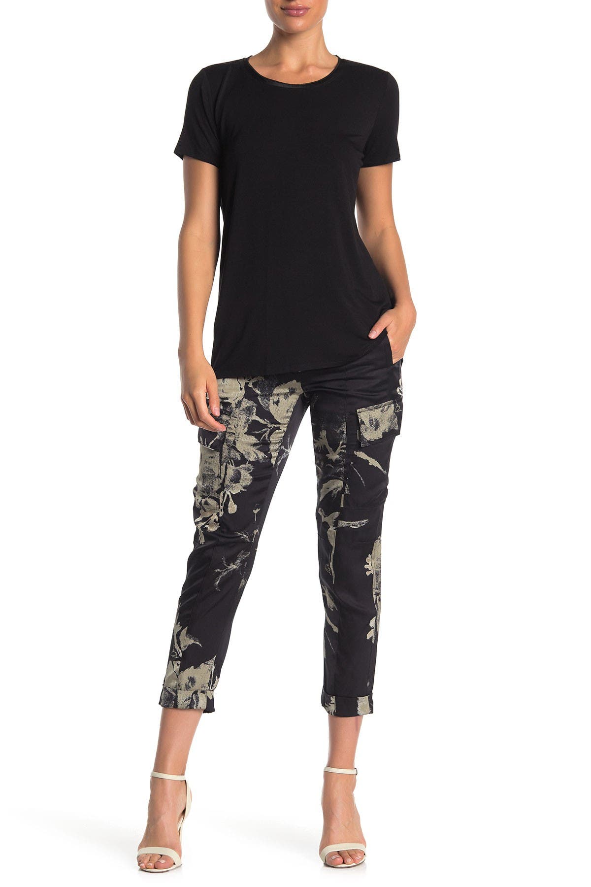 donna karan womens cargo pants