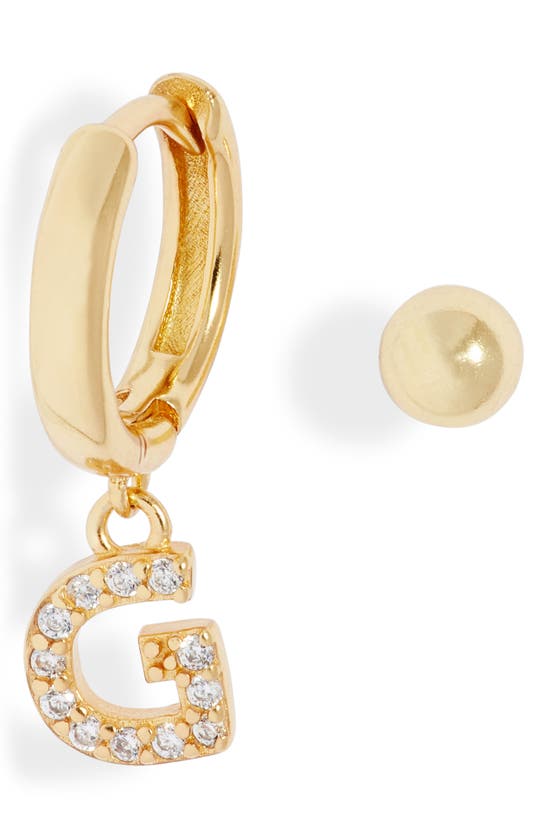 Argento Vivo Mismatched Hoop & Stud Earrings In Gold - G