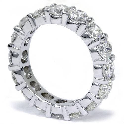 Shop Bliss Diamond Stackable Band In 14k White Gold