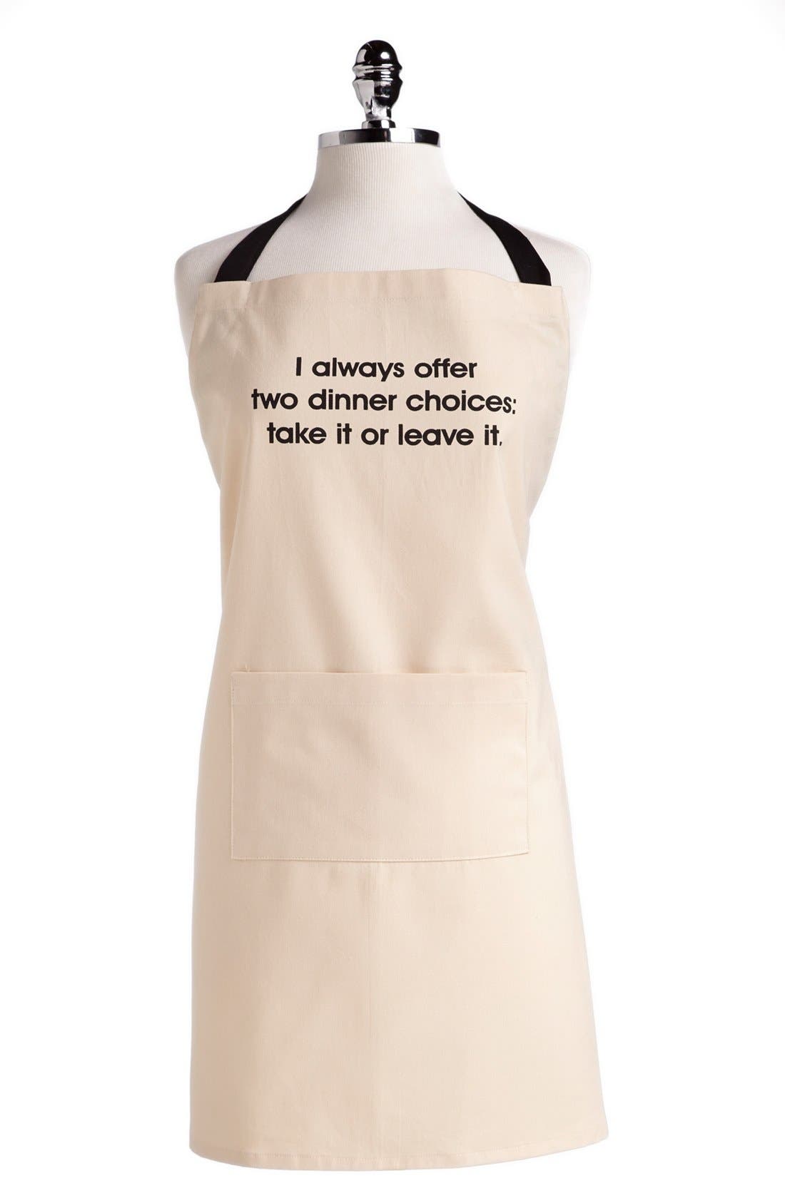 Design Imports 'Take It or Leave It' Apron Nordstrom