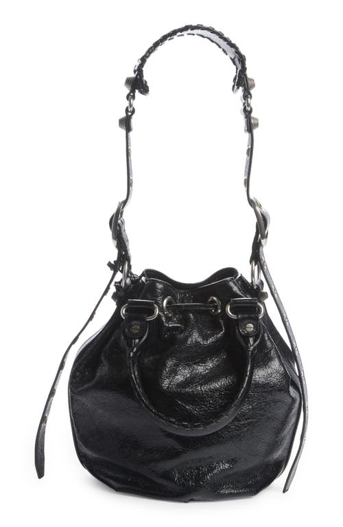 Balenciaga Small Le Cagole Bucket Bag in Black at Nordstrom