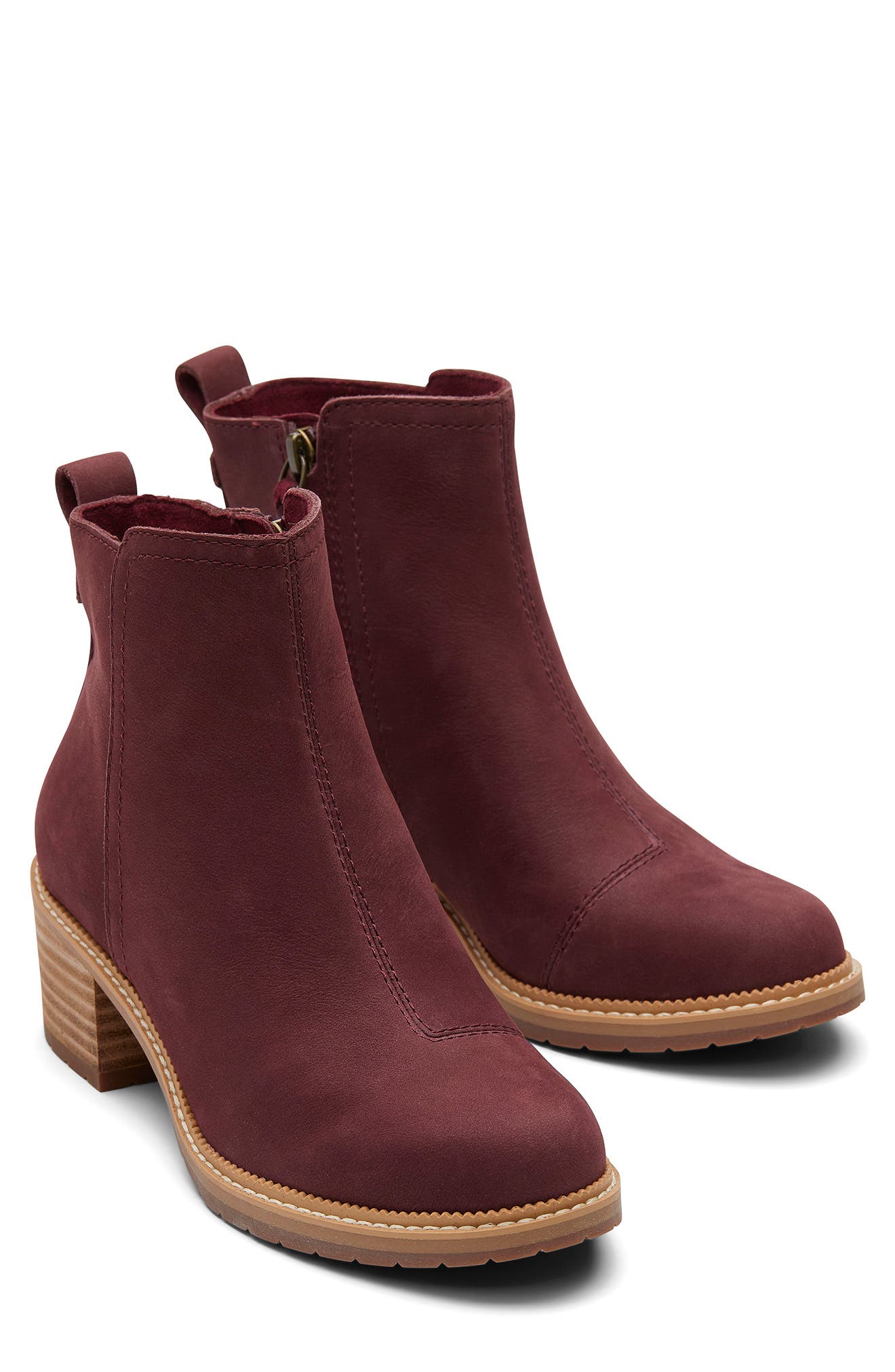 nordstrom red booties