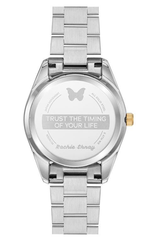 Rachie Shnay Illuminate Bracelet Watch, 36mm In Black