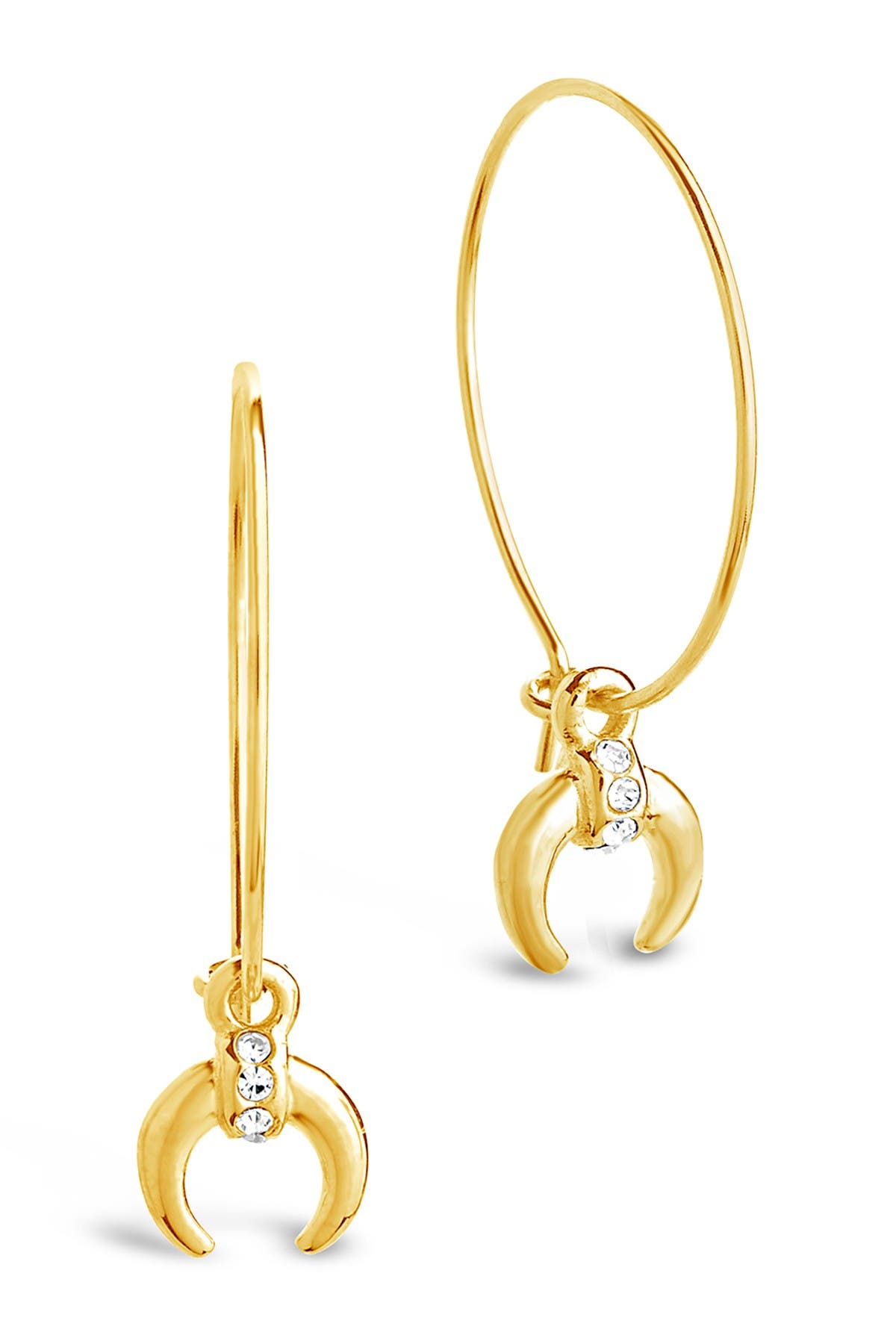 14k gold sterling silver earrings