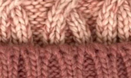 Marcus Adler Chunky Knit Beanie In Rose