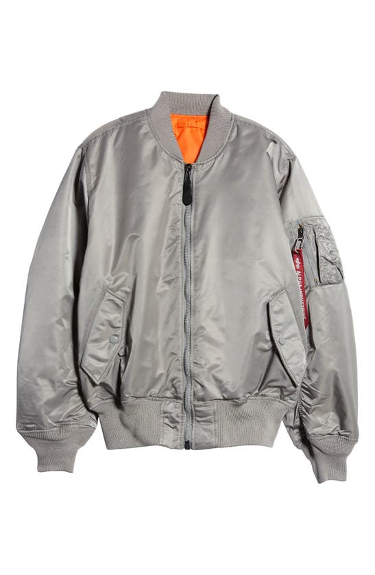 Alpha Industries Ma-1 Reversible Boxy-fit Shell Bomber Jacket In