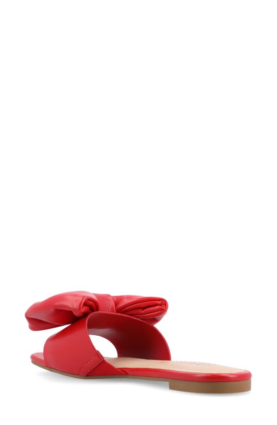 JOURNEE COLLECTION JOURNEE COLLECTION TRU COMFORT FOAM FAYRE BOW FLAT