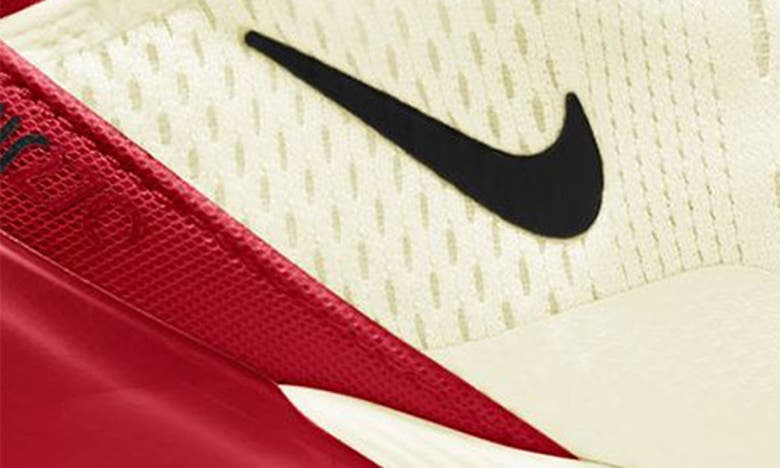 Shop Nike Air Max 270 Sneaker In Gym Red/ Sail-black