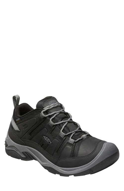 Keen Circadia Waterproof Hiking Shoe In Black