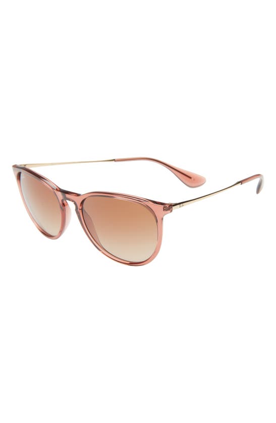 Shop Ray Ban Ray-ban Erika Classic 54mm Sunglasses In Tan Brown