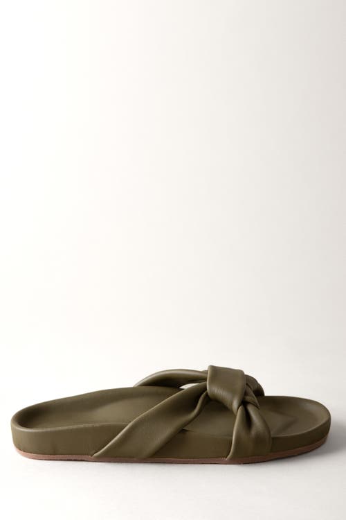 Shop Huma Blanco Cassie Slide Sandal In Olive