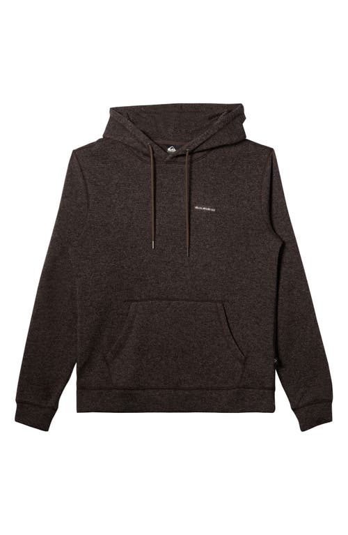 Shop Quiksilver Keller Fleece Lined Hoodie In Canteen Heather