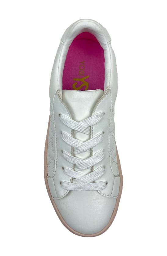 Yosi Samra Kids' Miss Ari Sneaker In White