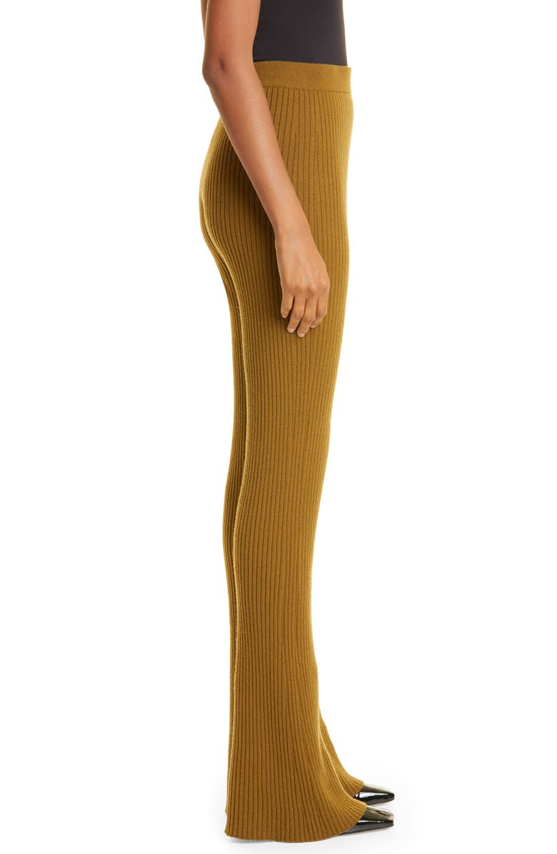 ULLA JOHNSON Rochelle Merino Wool & Cashmere Pants, Main, color, SAGUARO