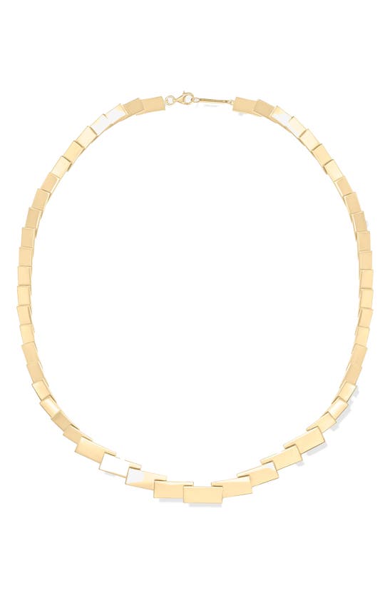 Shop Lana Cleopatra Tag Necklace In Yellow Gold