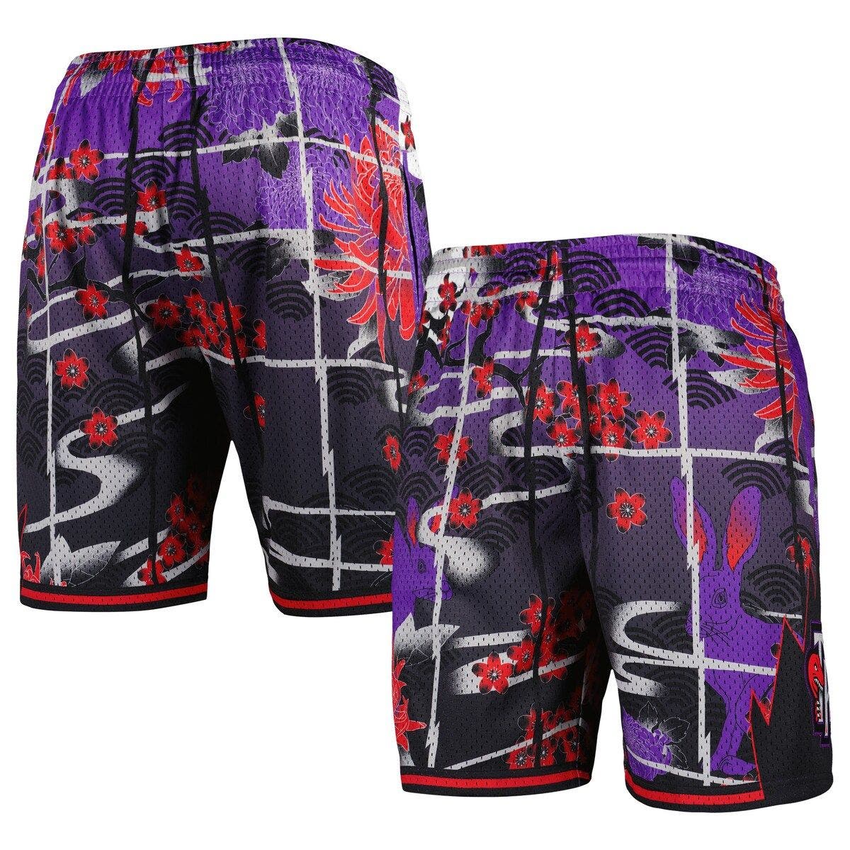 mitchell & ness lakers lunar new year swingman shorts