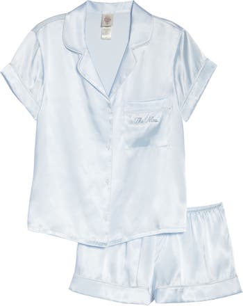 Bride Satin Short Pajama Set