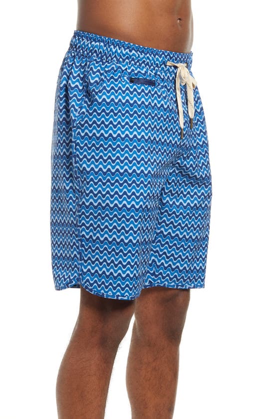 Vintage 1946 Windjammer Zigzag Print Hybrid Shorts In Zig Zag Print