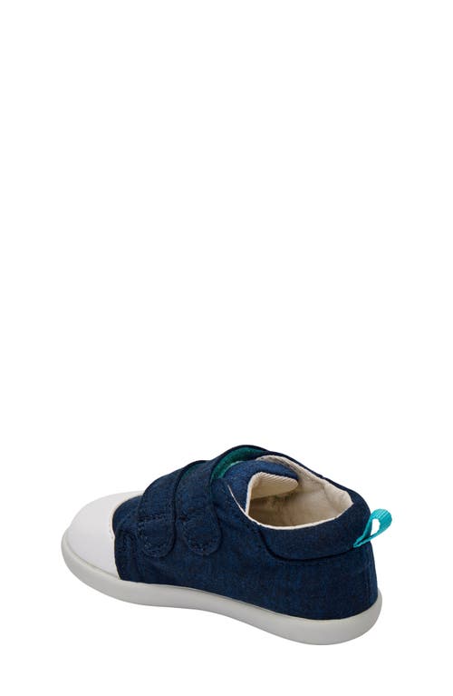 Ten Little First Walkers Sneaker In Navy Blue
