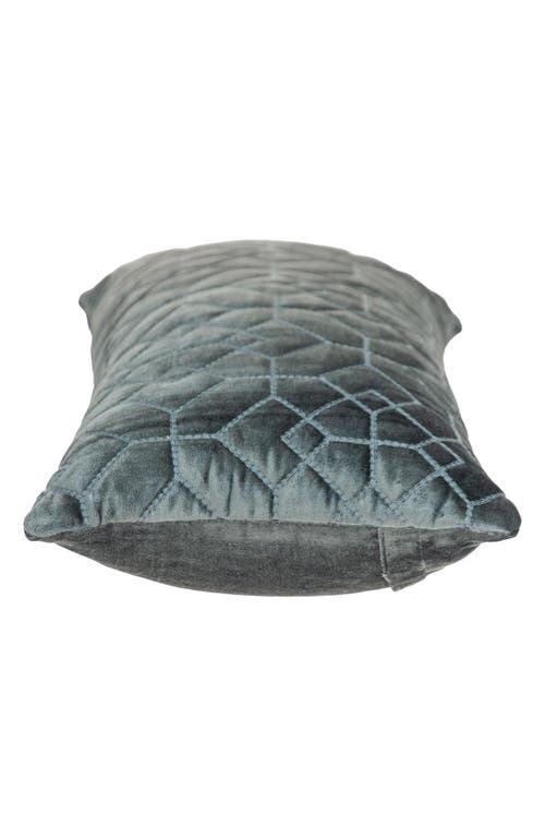 Parkland Collection Sora Quilted Throw Pillow In Charcoal