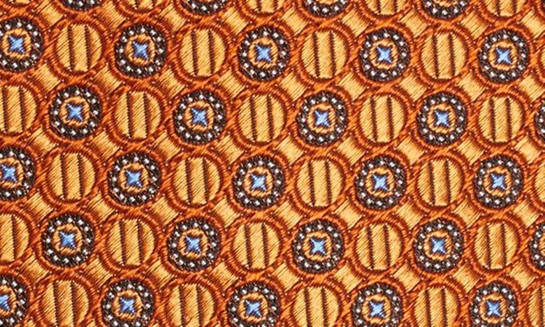 Shop Nordstrom Neat Silk Tie In Orange