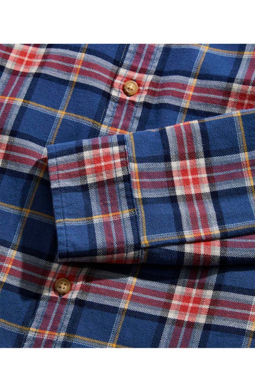 VINEYARD VINES VINEYARD VINES PLAID WHALE FLANNEL BUTTON-DOWN SHIRT 