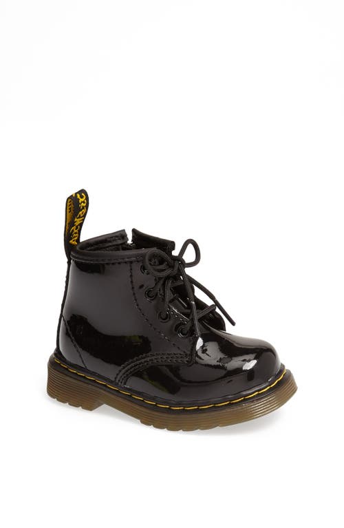 Dr. Martens 'Brooklee' Patent Leather Boot Black at Nordstrom,