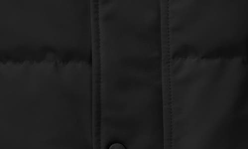 Canada Goose Garson Vest Wool Atlantic Navy In Black