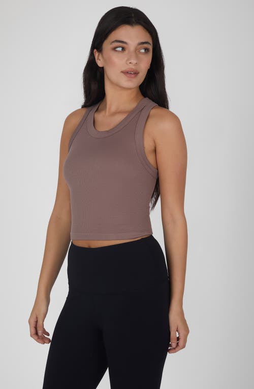 Shop 90 Degree By Reflex 3-pack Seamless Crop Tanks In Crystal Gray/antler/shopping