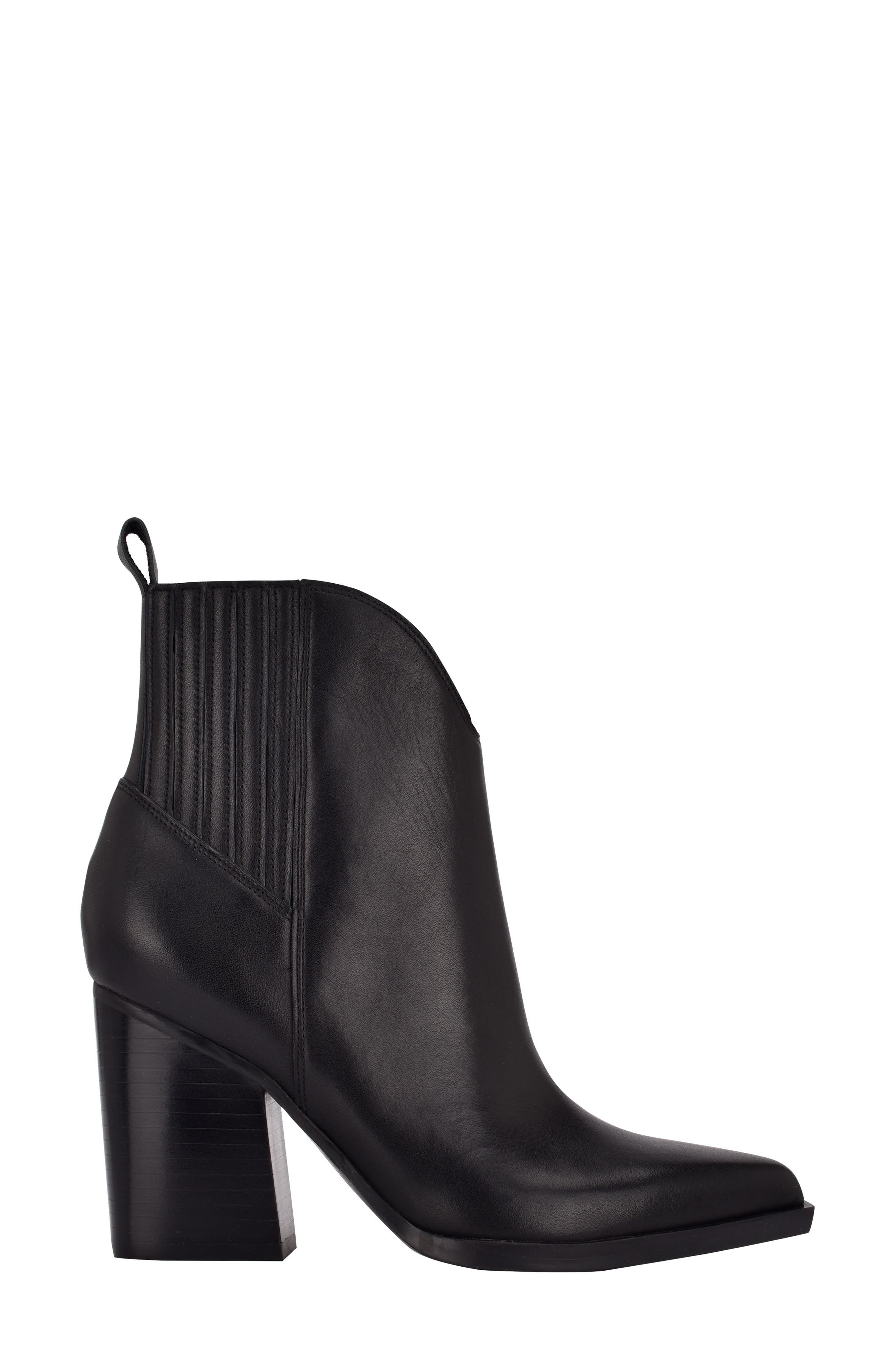 marc fisher black pointed toe booties