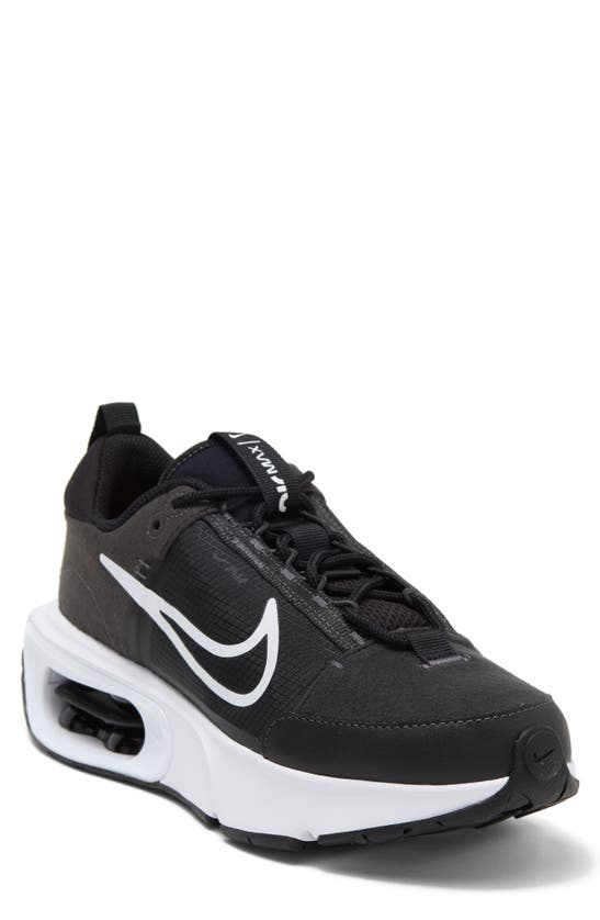 Nike Air Max Intrlk Athletic Sneaker In Black/ White/ Anthracite