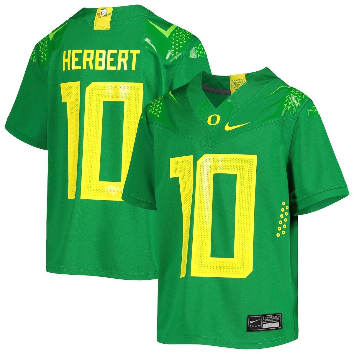 nike justin herbert jersey